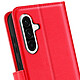 Acheter Mayaxess Étui Portefeuille pour Galaxy A37 avec Dragonne et Fonction Stand Rouge