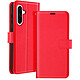 Mayaxess Étui Portefeuille pour Galaxy A37 avec Dragonne et Fonction Stand Rouge Cet étui portefeuille pour Galaxy A37 associe un revêtement grainé et satiné à une conception pratique pour un usage quotidien