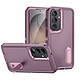 Avizar Coque Renforcée pour Galaxy S26 Plus Tri-matière avec Béquille Intégrée Cette coque antichoc pour Galaxy S26 Plus combine silicone, EVA et polycarbonate pour mieux absorber les impacts