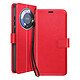Mayaxess Étui Portefeuille pour Honor Magic 8 Lite avec Dragonne et Fonction Stand Rouge Cet étui portefeuille pour Honor Magic 8 Lite associe un revêtement grainé et satiné à une conception pratique pour un usage quotidien