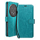 Mayaxess Étui Portefeuille pour Honor Magic 8 Pro avec Dragonne et Fonction Stand Bleu Cet étui portefeuille pour Honor Magic 8 Pro associe un revêtement grainé et satiné à une conception pratique pour un usage quotidien
