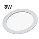 Avizar Panneau LED 3W Encastrable Format Rond 16.7cm 50000 Heures pas cher