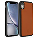 akashi Coque iPhone XR Protection Rigide Cuir Véritable Akashi - Camel Coque de protection en cuir pour iPhone XR by Akashi.