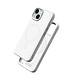 Rhinoshield Coque pour iPhone 15 Plus MagSafe Souple Antichoc Série SolidX Blanc Cette coque blanche pour iPhone 15 Plus intègre un module circulaire compatible MagSafe pour la fixation et la recharge sans fil