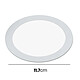 Acheter Avizar Panneau LED 6W Encastrable Format Rond 11.7cm 50000 Heures