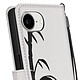 Acheter Avizar Étui Portefeuille pour iPhone 17e Motif Panda avec Support et Dragonne Blanc / Noir