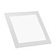 Avizar Panneau LED Carré 12W 16.7x16.7cm Encastrable sur Plafond Design Extra Plat Format encastrable 16,7 x 16,7 cm permettant une intégration affleurante au plafond pour un rendu moderne et épuré