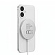 Mayaxess Chargeur Magsafe pour iPhone 16 Plus 15W Magnétique Blanc Le chargeur MagSafe 15W offre une recharge rapide et efficace pour tous vos iPhone compatibles.