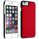 akashi Coque iPhone 8+, 7+, 6+, 6S+ Protection Rigide Cuir Véritable Akashi Rouge Coque de protection en cuir pour iPhone 8 Plus / 7 Plus / 6S Plus / 6 Plus by Akashi