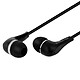 Écouteurs Stéréo Intra-auriculaire Filaire Télécommande Jack 3.5mm Noir Akashi - Écouteurs Akashi compatibles avec tous les appareils munis d'un port Jack 3.5 mm.