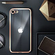 Avis akashi Coque iPhone SE 2020/8/7 Flexible Contour Chromé Dos Transparent Akashi Rose