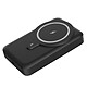 Akashi Batterie externe MagSafe 15W 10000mAh avec Sortie USB C 20W Noir Batterie externe Akashi 10000 mAh pour recharger plusieurs fois votre smartphone, partout où vous allez