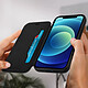 Avis akashi Étui iPhone 12 Mini Cuir Porte-carte Fonction Support Vidéo Akashi Noir