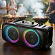 Avis Avizar Enceinte Bluetooth 47×24cm Portable 4000mAh 2x Haut-parleurs 10W avec Micro Noir
