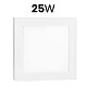 Avizar Panneau LED Lumineux Carré 25W 29.2x29.2cm Faible Consommation pas cher