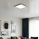 Avis Avizar Panneau LED Carré 18W 20x20cm Encastrable sur Plafond Design Moderne