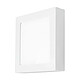 Avizar Panneau LED Carré 12W 167x167mm pour Montage en Surface Design Élégant Format carré 167 x 167 mm : taille pratique pour moderniser un plafond et obtenir un rendu propre, discret et contemporain dans toutes les pièces