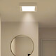 Avis Avizar Panneau LED Lumineux Carré 25W 29.2x29.2cm Faible Consommation