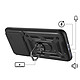Avis Mayaxess Coque Anneau pour Redmi Note 15 4G avec Cache Caméra Coulissant Noir