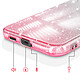 Acheter Avizar Coque pour Galaxy A57 Édition Glitter avec Bord Caméra Surélevé