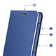 Avis Avizar Étui Folio pour Galaxy A57 Effet Carbone Cadre Métallisé avec Porte-cartes