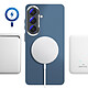 Avizar Coque pour Galaxy S26 Effet Aramide Compatible Qi2 / MagSafe / PixelSnap pas cher