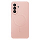 Avizar Coque pour Galaxy A57 avec Anneau Magnétique Intégré et Contour Caméra Surélevé - Cette coque en silicone souple absorbe les chocs tout en conservant un design fin, avec découpes précises et boutons moulés