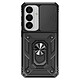 Avizar Coque pour Galaxy S26 avec Bague Support et Cache Caméra Coulissant - Protection renforcée certifiée MIL-STD-810G contre chocs et chutes