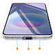 Avizar Coque MagSafe pour Galaxy A57 Effet Givrée avec Contour Caméra Surélevé pas cher