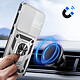 Avizar Coque pour Galaxy S26 avec Bague Support et Cache Caméra Coulissant pas cher