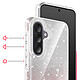 Avis Avizar Coque pour Galaxy A57 Édition Glitter avec Bord Caméra Surélevé
