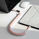 Avis Native Union Câble USB-C vers USB-C 60W Spiralé 2.4m Série POP Charge Rapide Rose