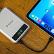 Acheter BMX Batterie Externe MagSafe SolidSafe 10000mAh Qi2 15W avec Écran et Câble USB-C Argent