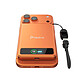Avis BMX Batterie Externe MagSafe SolidSafe 5000mAh Qi2 15W avec Écran LCD et Câble USB-C Orange