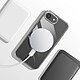 Avizar Coque pour iPhone 17e MagSafe Antichocs Bords Renforcés Qi Transparent pas cher