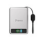 BMX Batterie Externe MagSafe SolidSafe 10000mAh Qi2 15W avec Écran et Câble USB-C Argent - Cette batterie externe argentée de 10000mAh dispose de cellules à état solide réduisant la présence de liquide inflammable pour une utilisation plus sécurisée