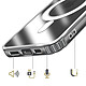 Acheter Avizar Coque pour iPhone 17e MagSafe Antichocs Bords Renforcés Qi Transparent