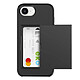 Avizar Coque pour iPhone 17e Antichocs avec Porte-Carte Coulissant Noir Cette coque pour iPhone 17e intègre une structure antichocs bi-matière avec dos rigide en polycarbonate et intérieur souple pour mieux absorber les impacts du quotidien