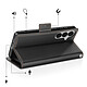 Acheter Avizar Étui Portefeuille pour Galaxy S26 Effet Cuir Cousu avec Dragonne Noir