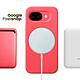 Google Coque pour Google Pixel 10a Semi Rigide Ultra Fine Anti-traces Rouge pas cher