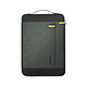 stm goods Housse pour MacBook Pro 16" / Air/Pro 15" Kin Sleeve avec Poignée et Poche Noir La Housse KIN Sleeve protège le MacBook Pro 16" et la plupart des formats 15" avec un profil fin facile à transporter