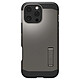 Spigen SGP Coque blindée MagSafe pour Iphone 16 Pro Max AntiChoc Gris foncé