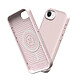 Rhinoshield Coque Magsafe pour iPhone 16e / 17e Modèle SolidSuit avec bords surélevés Rose clair pas cher