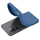 Avizar Coque pour Galaxy S26 en Silicone Souple Soft-Touch Bleu pas cher