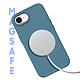 Avis Rhinoshield Coque Magsafe pour iPhone 16e / 17e Modèle SolidSuit avec bords surélevés Bleu