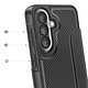 Avis Avizar Étui Folio pour Galaxy A57 Finition Carbone avec Porte-carte Noir