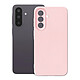 Avizar Coque pour Galaxy A57 en Silicone Souple Texturée Antidérapante Rose champagne pas cher
