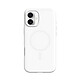 Rhinoshield Coque pour iPhone 16 Plus Modèle SolidX Ultra-résistant compatible Magsafe Blanc - Protection extrême certifiée avec absorption des chocs jusqu'à 3,5 mètres, idéale pour sécuriser votre smartphone au quotidien