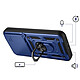 Avis Mayaxess Coque pour Xiaomi 17 avec Cache Caméra Coulissante et Bague Magnétique Bleu nuit