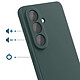 Avis Avizar Coque pour Galaxy S26 en Silicone Souple Soft-Touch Vert sapin